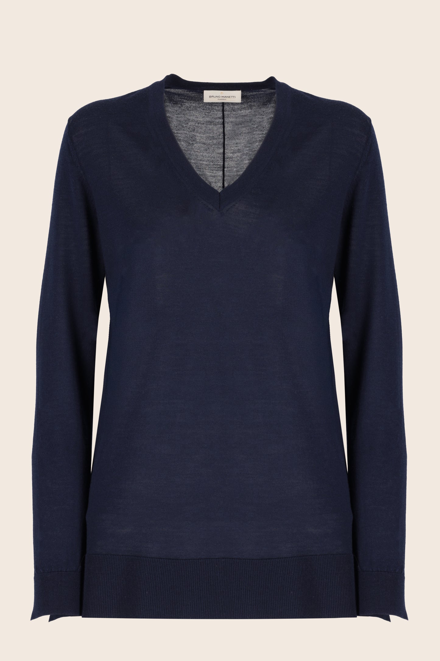 V-Neck With Side Slits