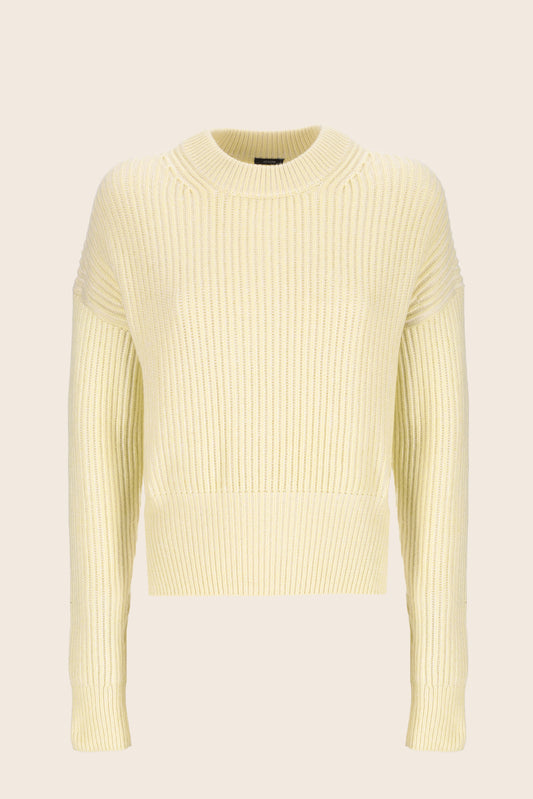 Crewneck with extra long sleeves