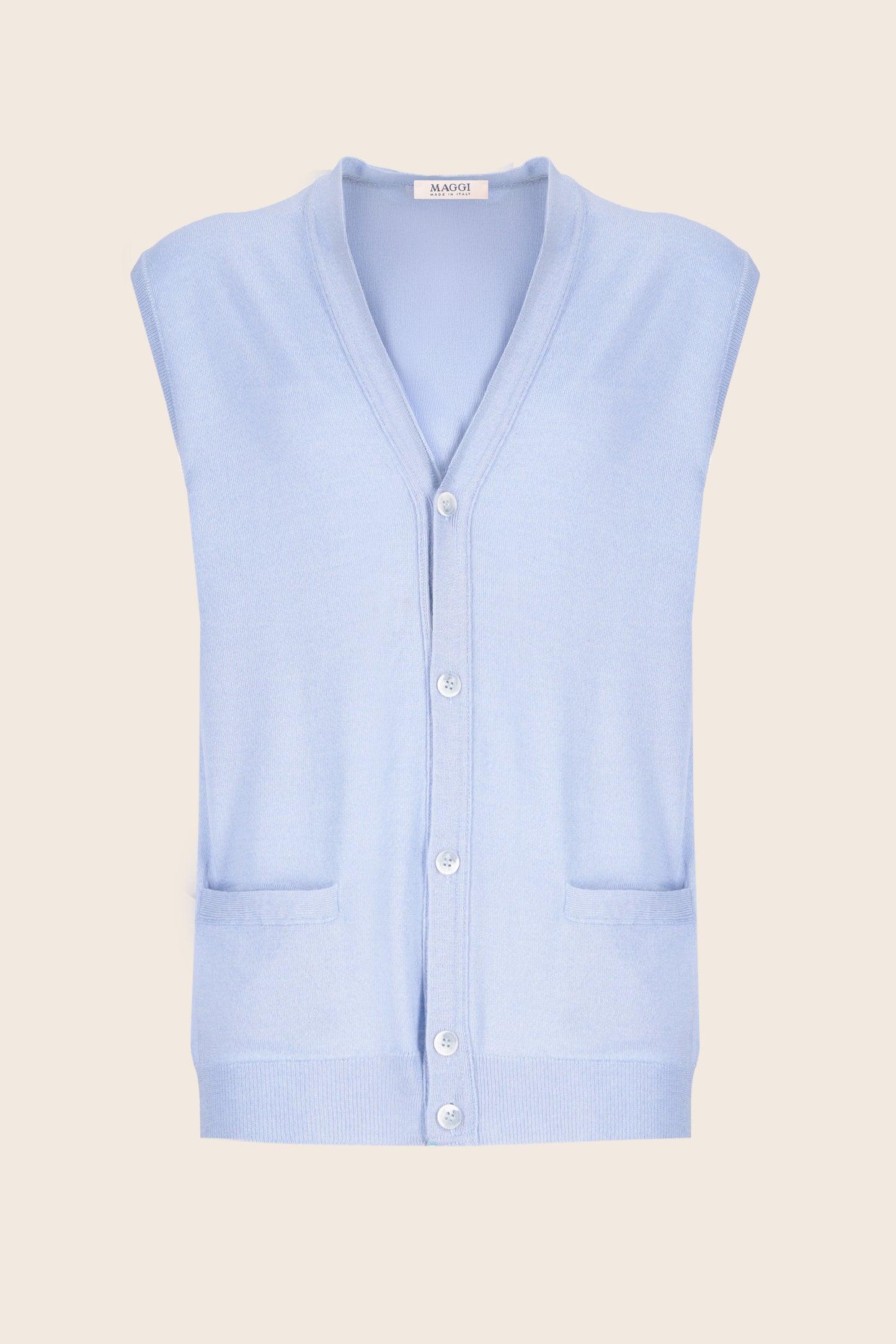 Vest with front pockets