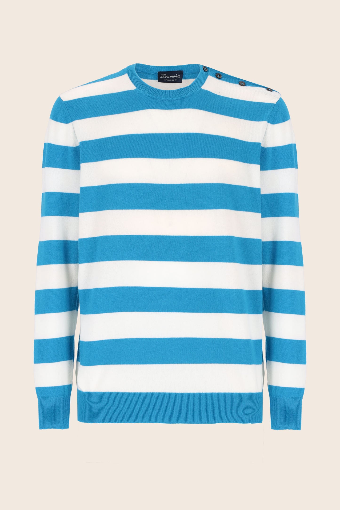 Crewneck with side buttons